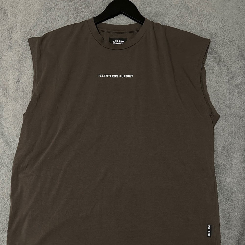 ASRV DSG-0439. CottonPlus™ Oversized Cutoff - GRAY